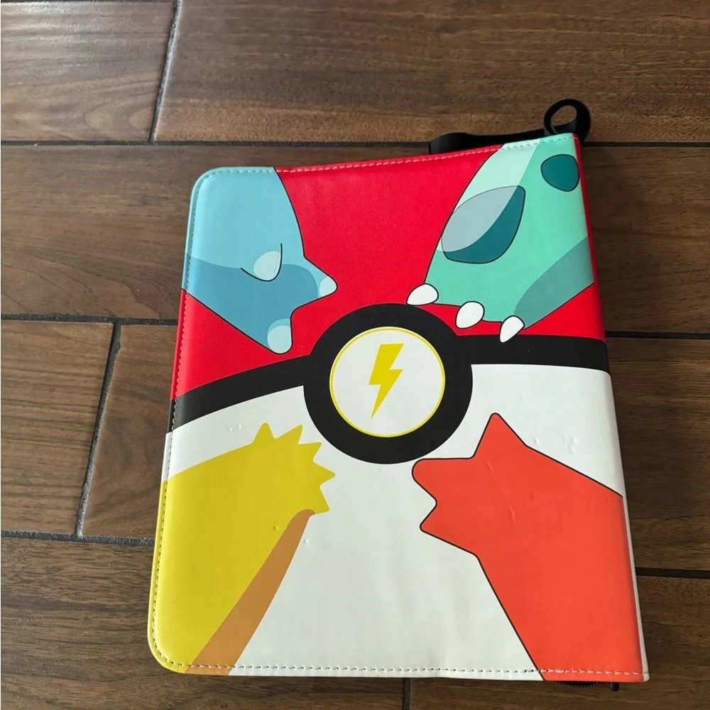 POKÉMON Card Binder Collectible Trading Card Albums with 50 Removable Sleeves